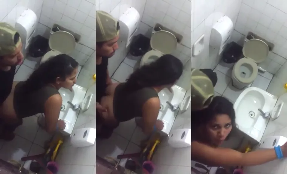 office එකෙ washroom එක අස්සෙ එකි දෙන සැප | SinhalaHub