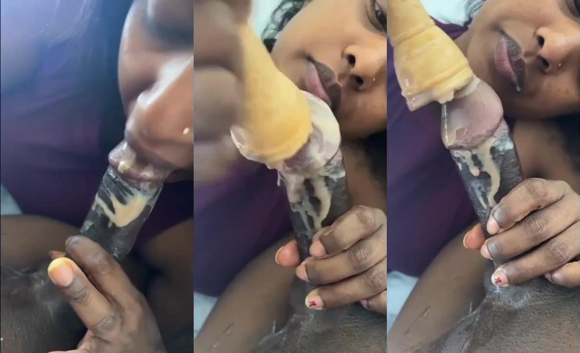 Akki Baba Malli Sucking – Sri Lanka Lanka Girl Ice Cream Fun | SinhalaHub - Sinhala Clip Online