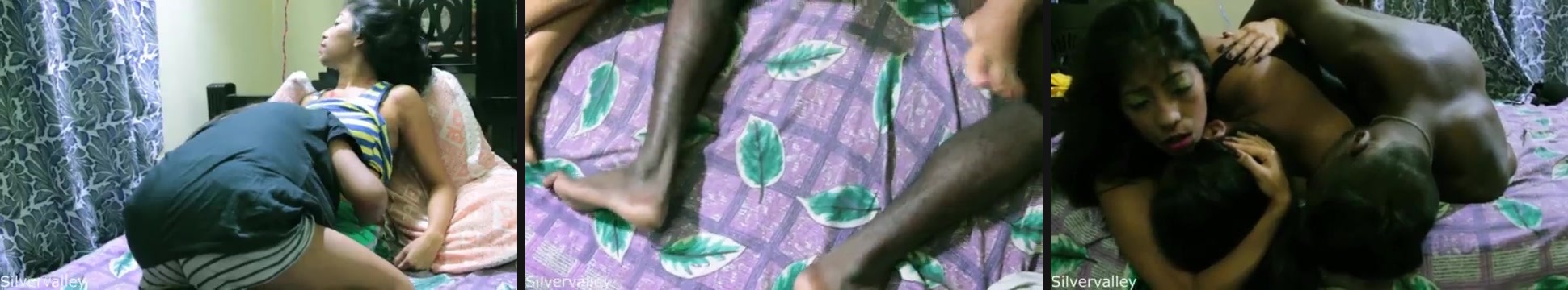 A BF bangs his GF and her friend in Indian sex leaked video | See this Indian sex leaked video of a threesome. A BF sees his GF kissing her best friend and talking dirty.