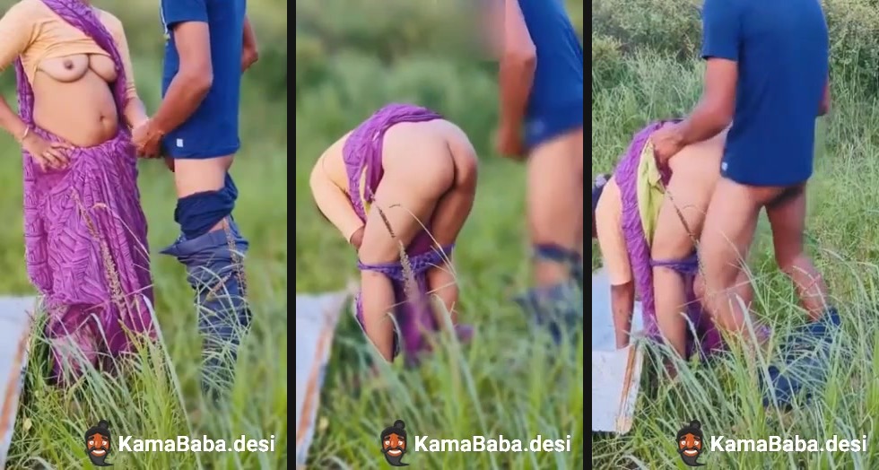 Aunty fucks like a whore with her nephew in outdoor xxx MMS - XXX Clip