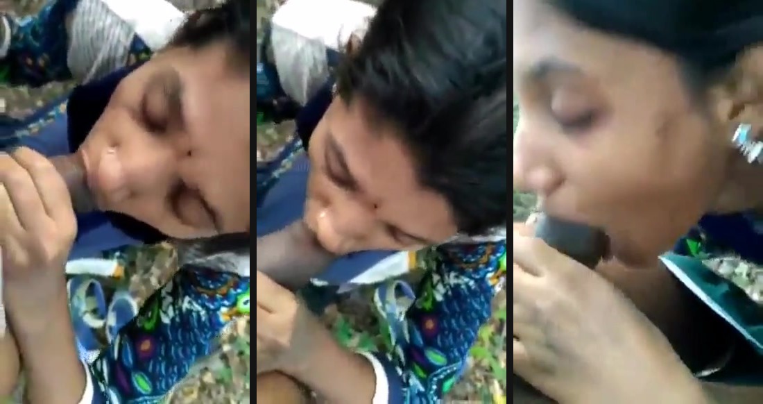 Dehati outdoor cock sucking | Hot Dehati outdoor cock sucking video is leaked in KamaMela porn tube. The video features a lovely beautiful desi hottie holding and sucking lund of her partner outdoor in a forest area.