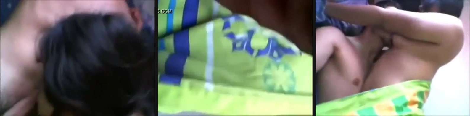 Full-length Indian sex video of a young couple | The young couple gets naked in bed.
