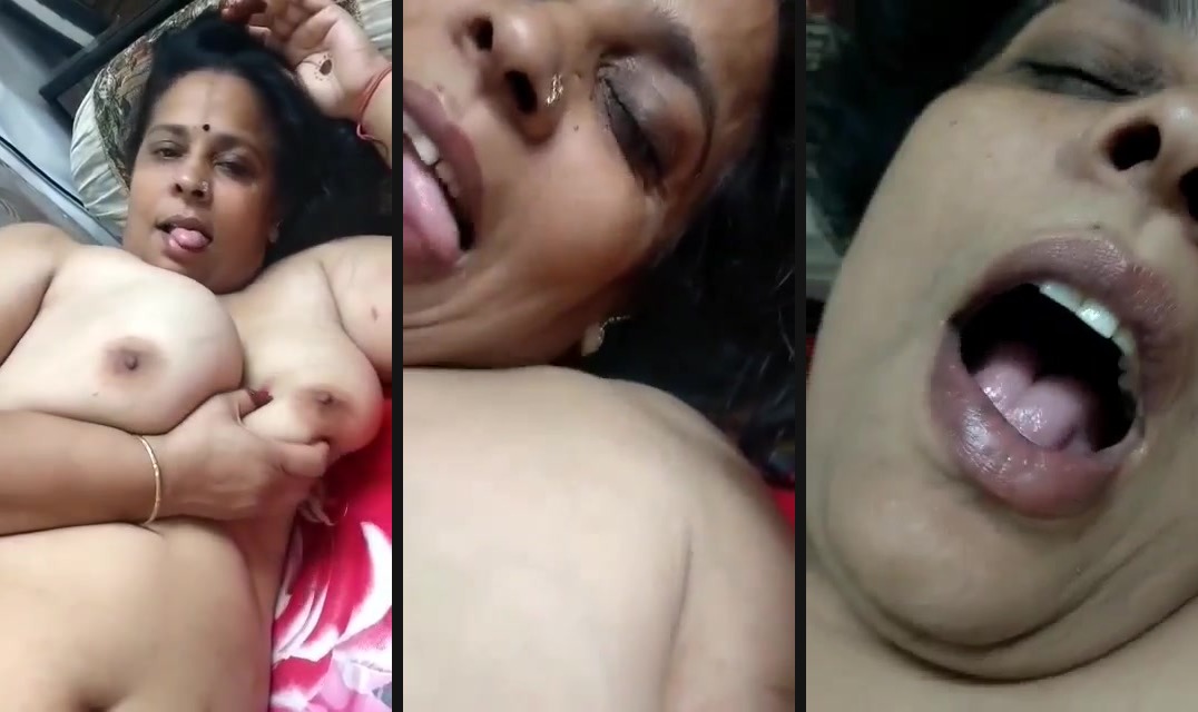 Huge boobs Indian aunty crushing her breast MMS | Huge boobs Indian aunty crushing her breast MMS. A solo MMS video of a big boobed Indian aunty is featured here. - XXX Clip