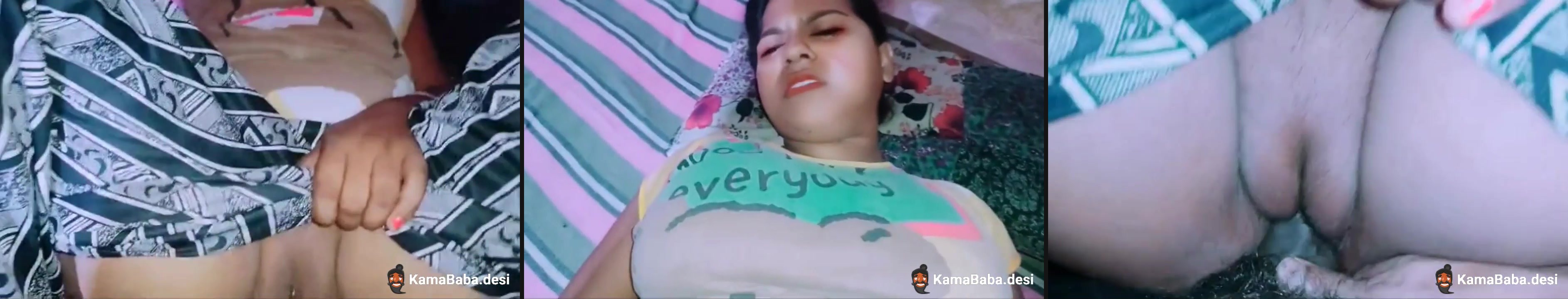 Man fucks his desi GF's tight pussy and cums