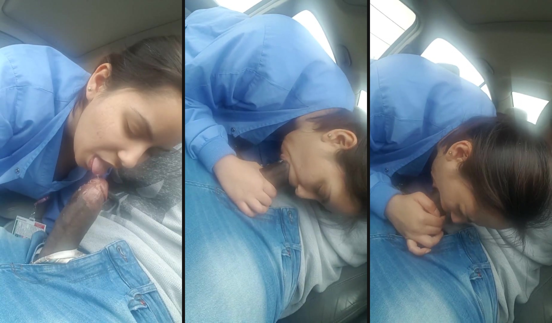 NRI cock sucking in car | Video of NRI cock sucking in car is leaked in sinhalahub. The video features this NRI beauty sucking lund of her videsi black guy in the privacy of a car. - Watch Free