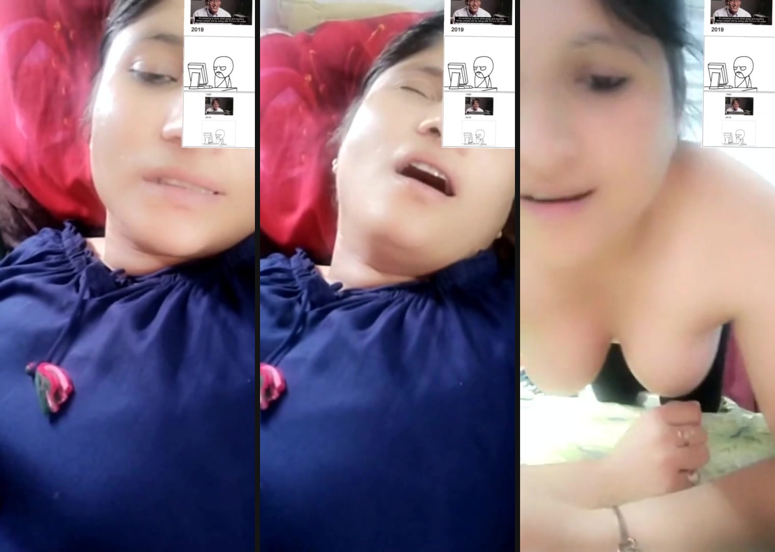 Sexy desi naked video call magic porn | A video call with a nude Indian desi lady would take the pressure away for sure. Sexy desi naked video call magic porn clip is in here for you to relax on a sexy video. - Watch Free