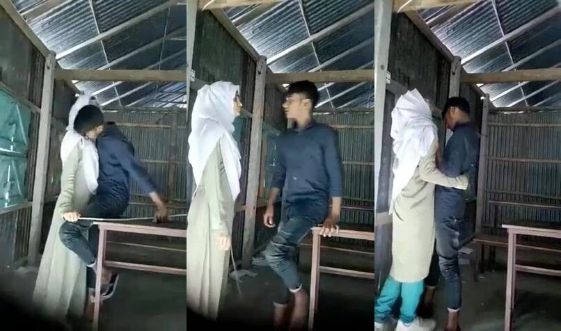 Bangladeshi Muslim Hijabi girl secret romance with lover - HD Video