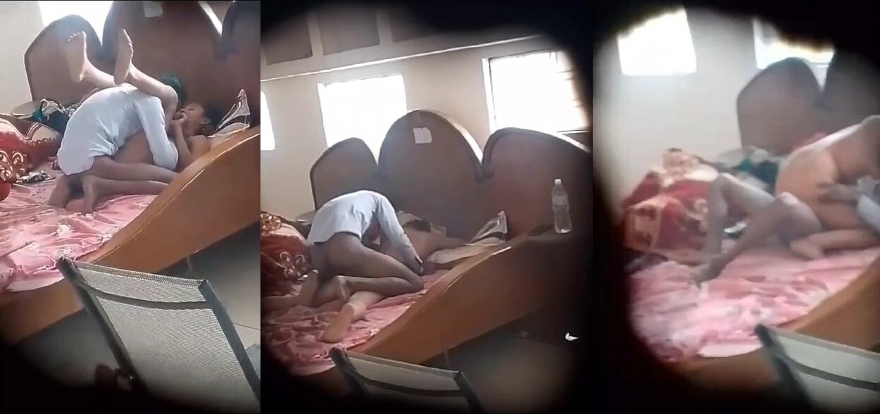 BF caught his cheater girlfriend enjoying sex with friend