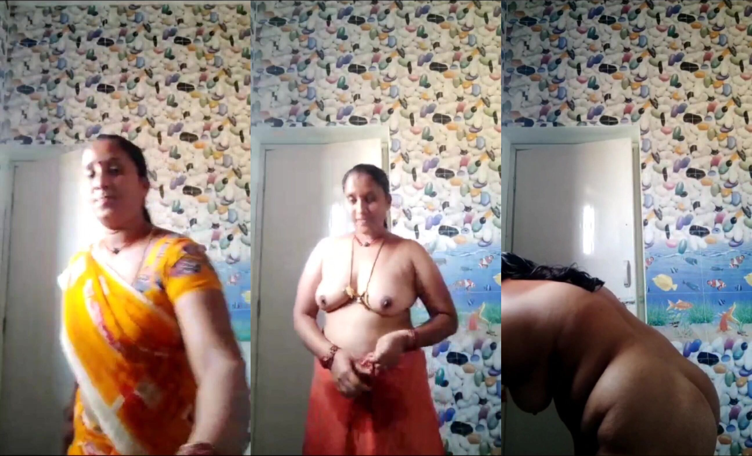 Chubby South Indian aunty nude in bathroom xxx video - HD Video