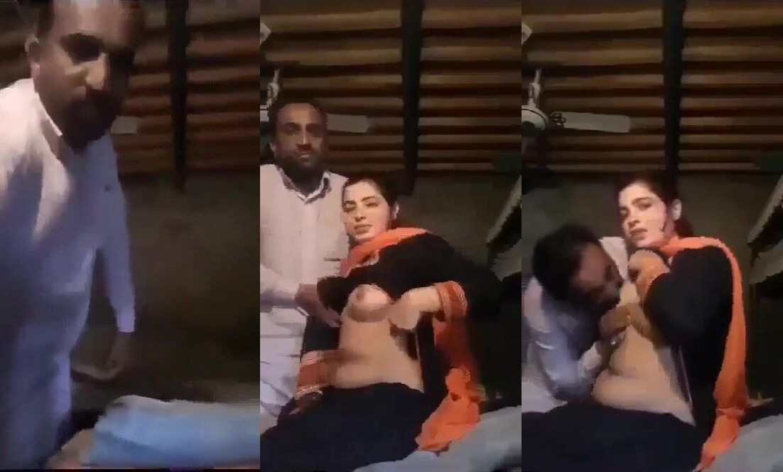 Dhaka Bangla horny bhabhi's boobs secretly sucked by relative guy