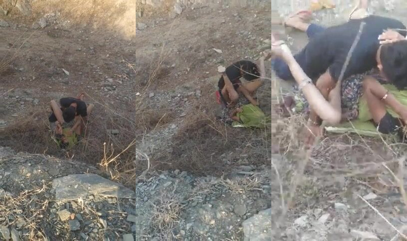 Shy Bihari bhabhi and boyfriend caught in spicy outdoor sex mms - XXX Clip