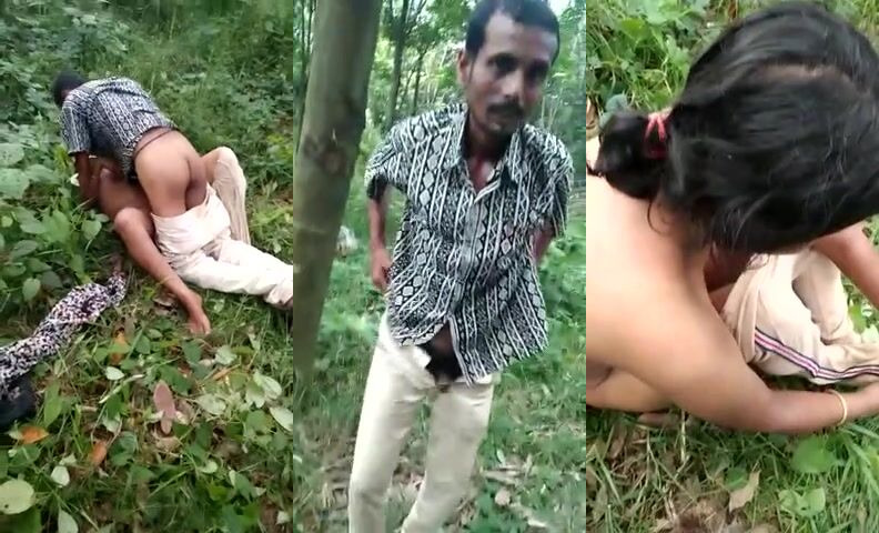 Village Bhabhi caught fucking with Lover in Jungle