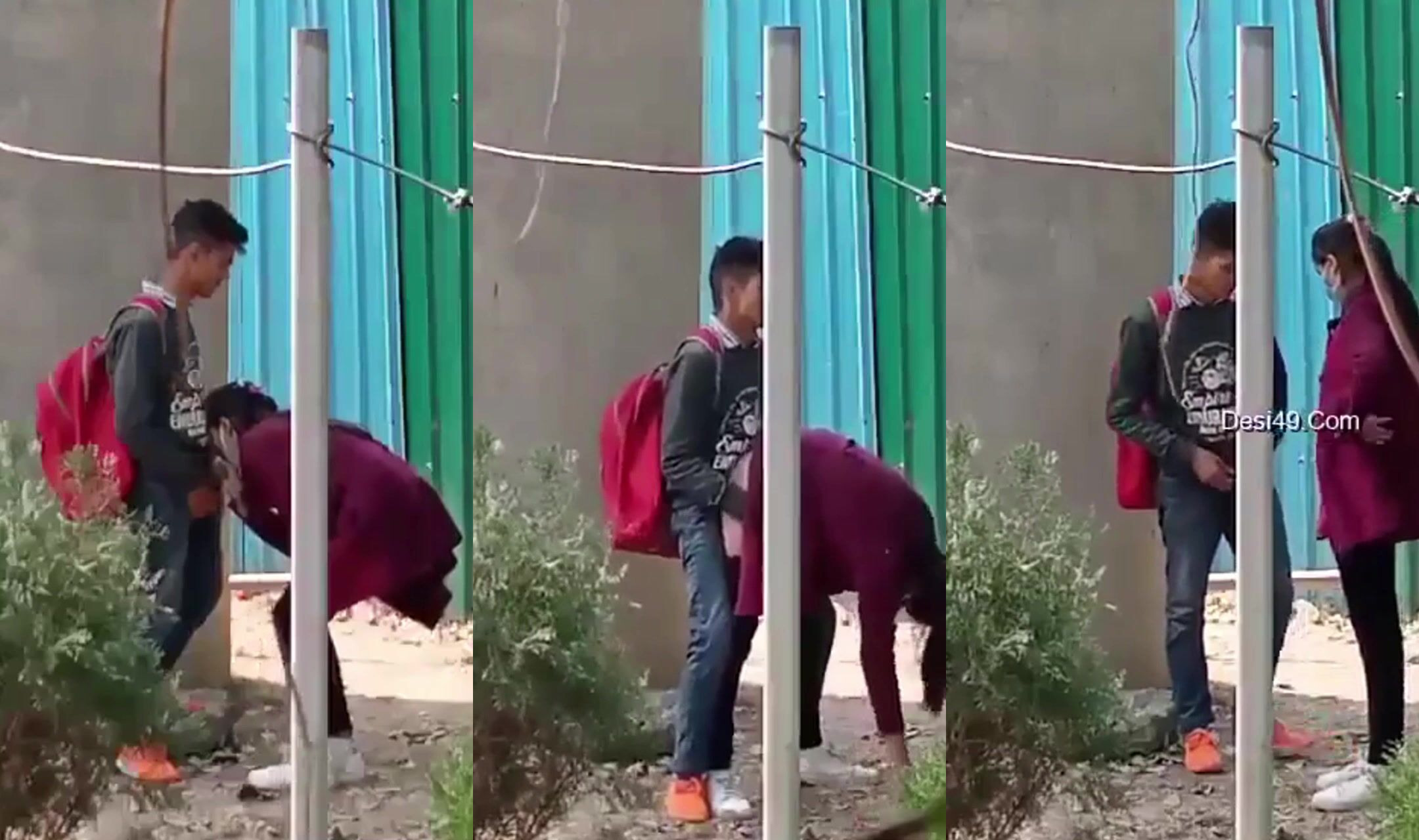 Viral Desi College Lovers Caught While Fucking Outdoor