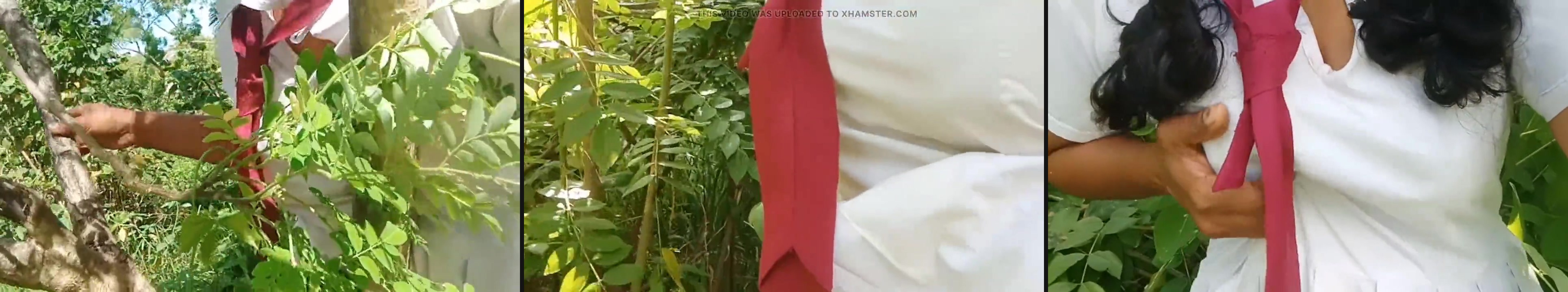 Srilankan school girl outside sexy video.asian college girl hot seen, village school girl showing her sexy with her uniform.sex - XXX Clip