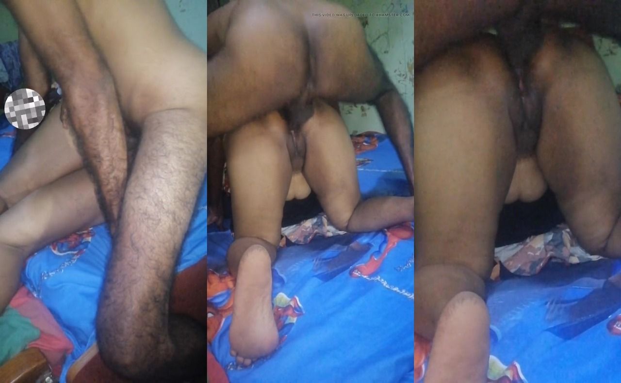 Sri Lankan couple ass fuck doggy style and wife farting while fuck - HD Video