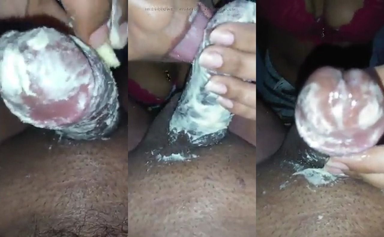 she's licking my dick with white chocolate - Watch Free