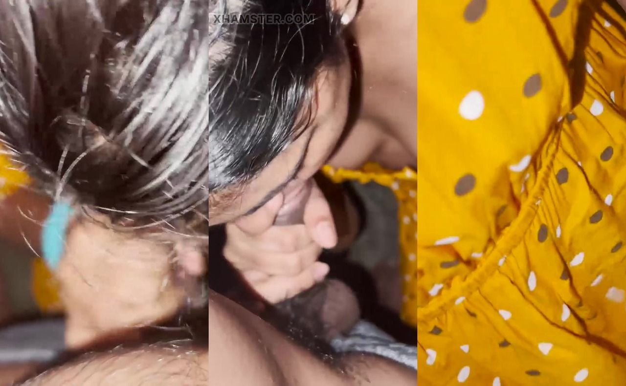 indian college girl give blowjob to stranger when going home at night - HD Video